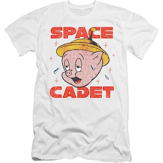 Foto 1 | Camiseta Rockinstone Space Cadet Porky Pig Looney Tunes - Venta Internacional.