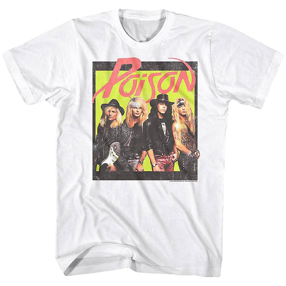 Foto 2 pulgar | Camiseta Rockinstone Group Photo Poison 180 G/m², 100% Algodón - Venta Internacional.