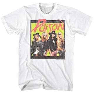 Foto 1 | Camiseta Rockinstone Group Photo Poison 180 G/m², 100% Algodón - Venta Internacional.