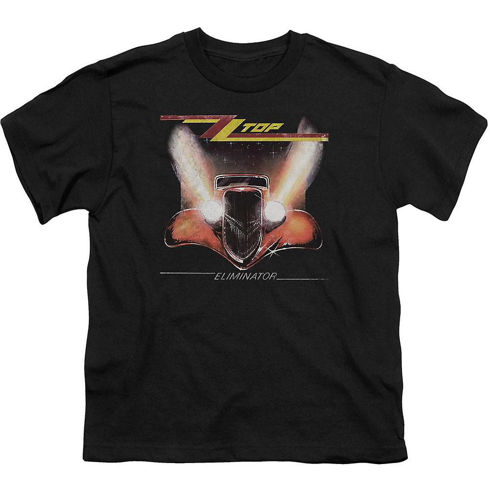 Foto 2 pulgar | Camiseta Rockinstone Zz Top Eliminator Cover Para Jóvenes - Venta Internacional.