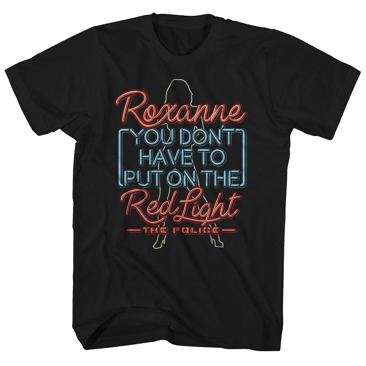 Foto 2 pulgar | Camiseta Rockinstone The Police Roxanne Neon Para Hombre - Venta Internacional.