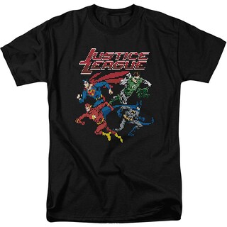 Foto 1 | Camiseta Rockinstone 8-bit Justice League 100% Algodón - Venta Internacional