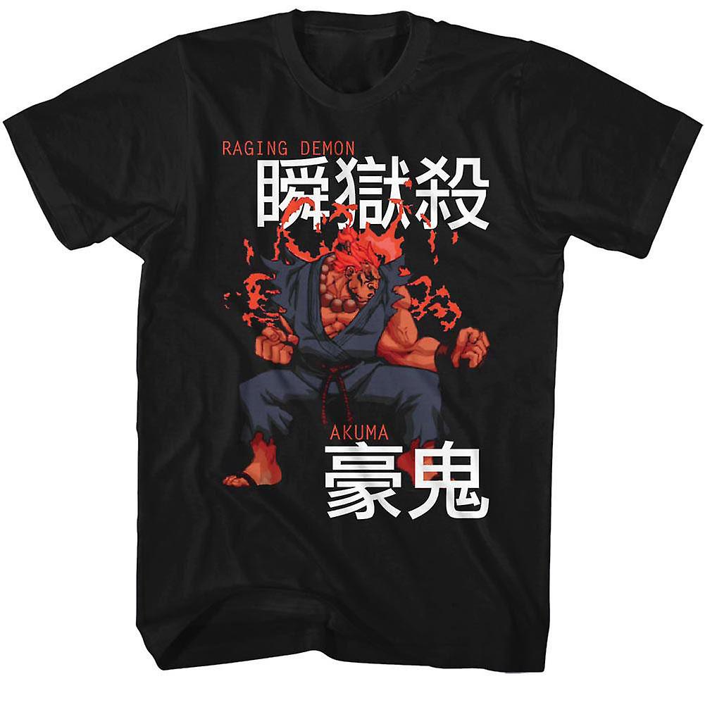 Foto 2 pulgar | Camiseta Rockinstone Street Fighter Akuma 100% Algodón - Venta Internacional.