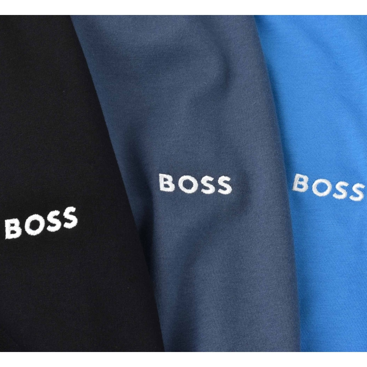 Foto 2 | 3 Pack Camisetas Boss De Algodon Para Hombre