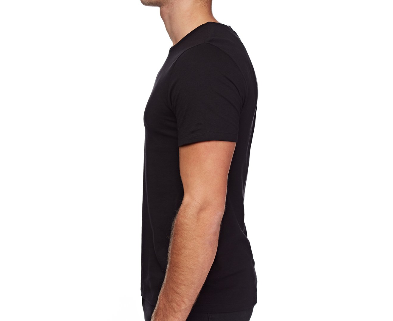 Foto 4 pulgar | Camiseta Hugo Boss Negra 3 Piezas para Hombre