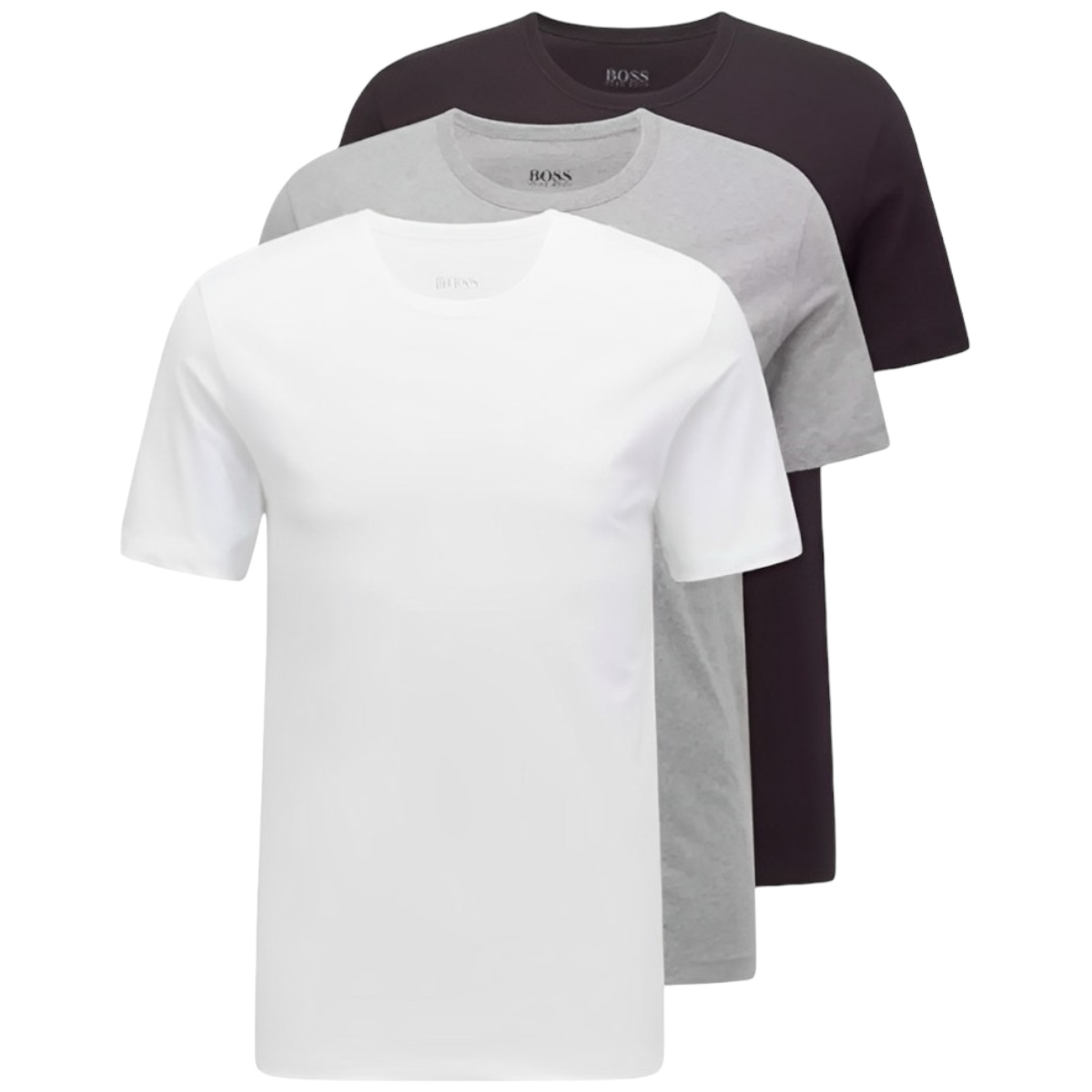 Foto 2 pulgar | 3 Pack Camisetas Hugo Boss De Algodon Para Hombre