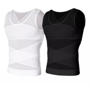 Foto 1 | 2pcs Ginecomastia Camisa Hombres Adelgazamiento Pecho Talla G Eo Safe Imports Esi-17081 Multicolor