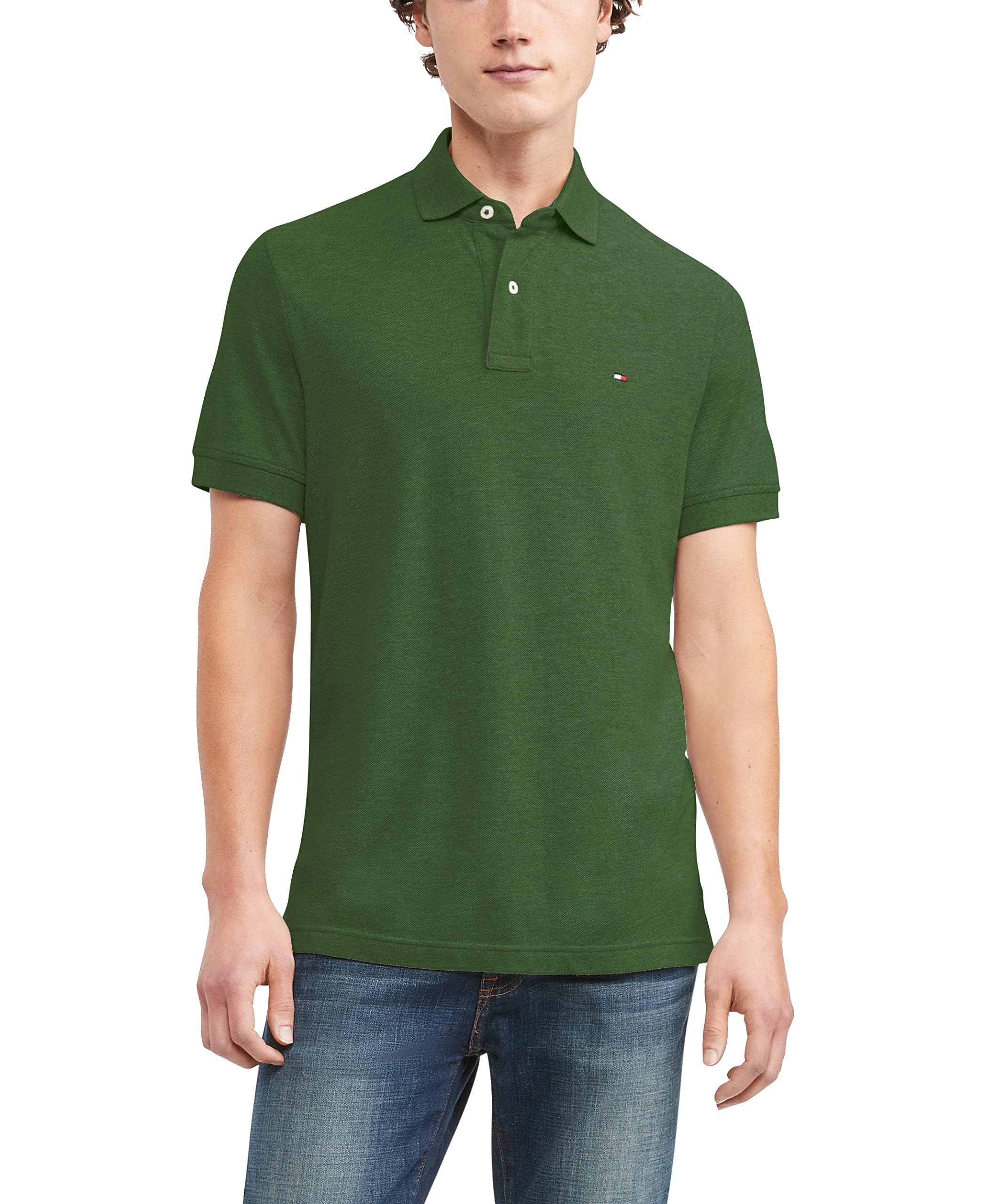 Foto 2 pulgar | Polo Tommy Hilfiger De Manga Corta, Corte Clásico, Para Hombre - Venta Internacional.