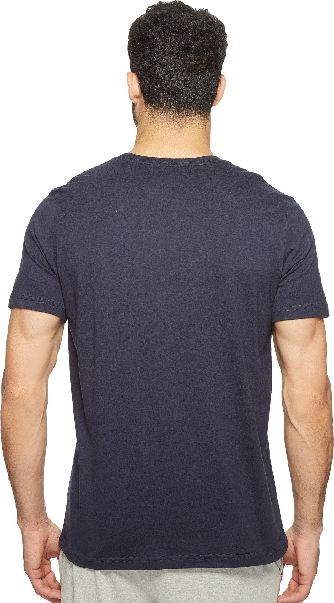 Foto 4 pulgar | Camiseta Tommy Hilfiger Core Flag Para Hombre, Cuello Redondo, Azul Marino Oscuro - Venta Internacional.