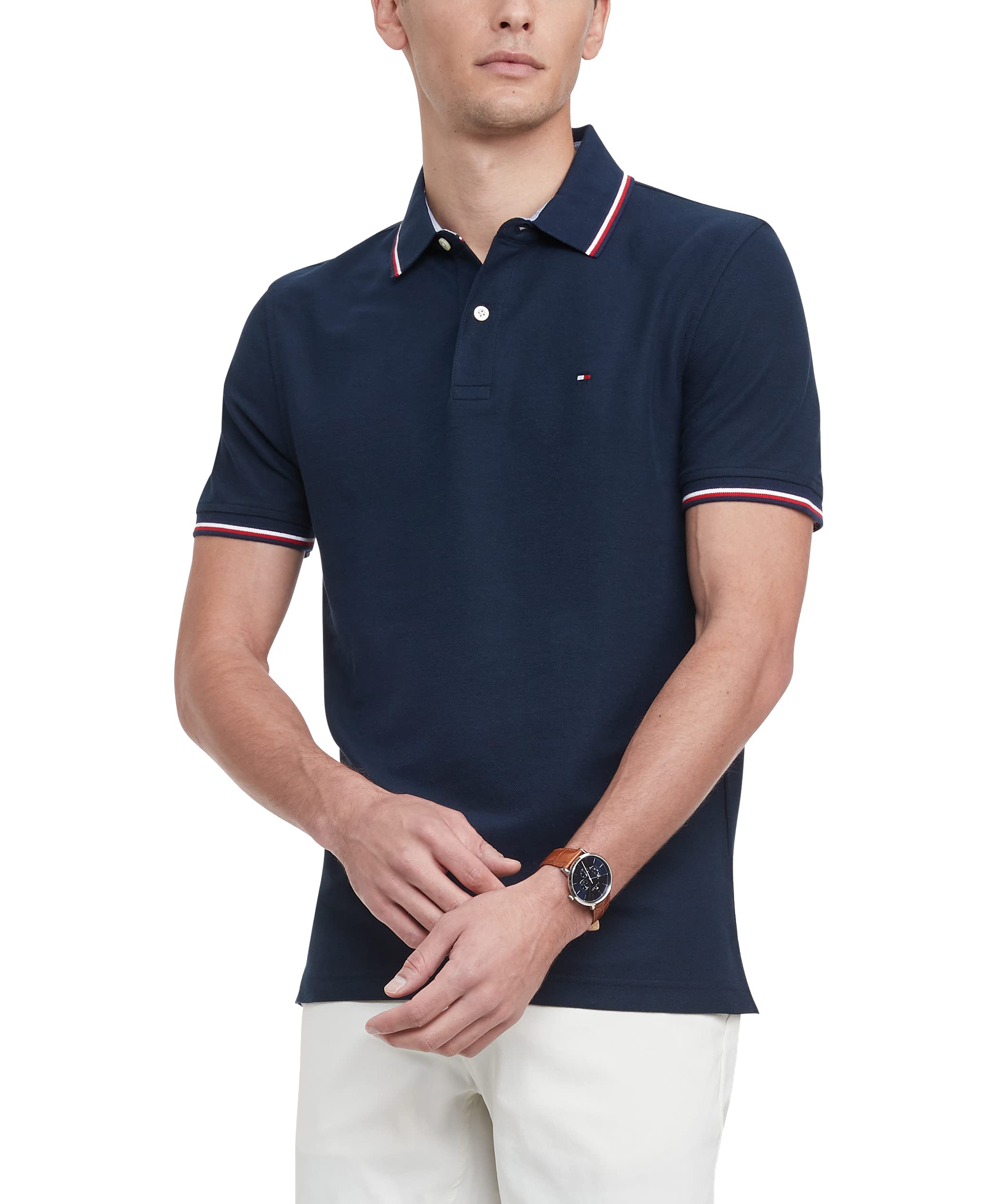 Foto 2 pulgar | Polo Tommy Hilfiger Sport Que Absorbe La Humedad Para Hombre - Venta Internacional.