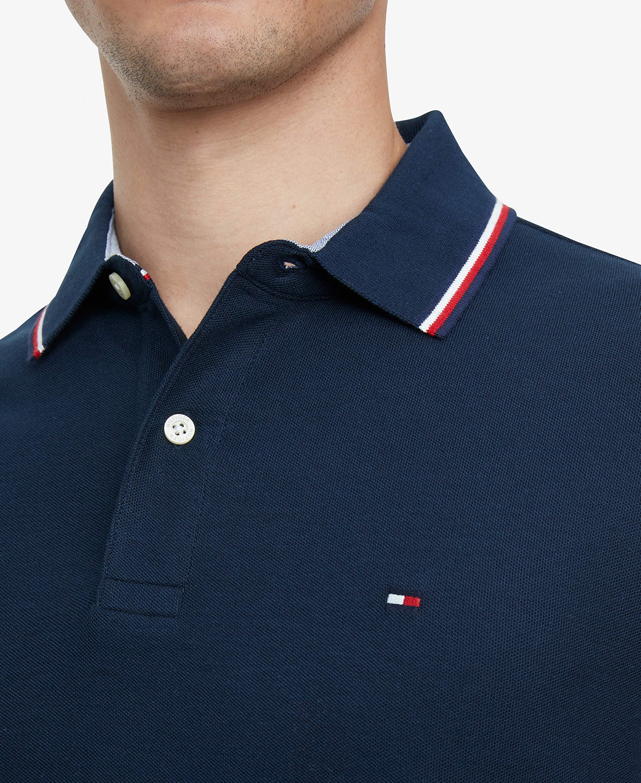 Foto 4 pulgar | Polo Tommy Hilfiger Sport Que Absorbe La Humedad Para Hombre - Venta Internacional.