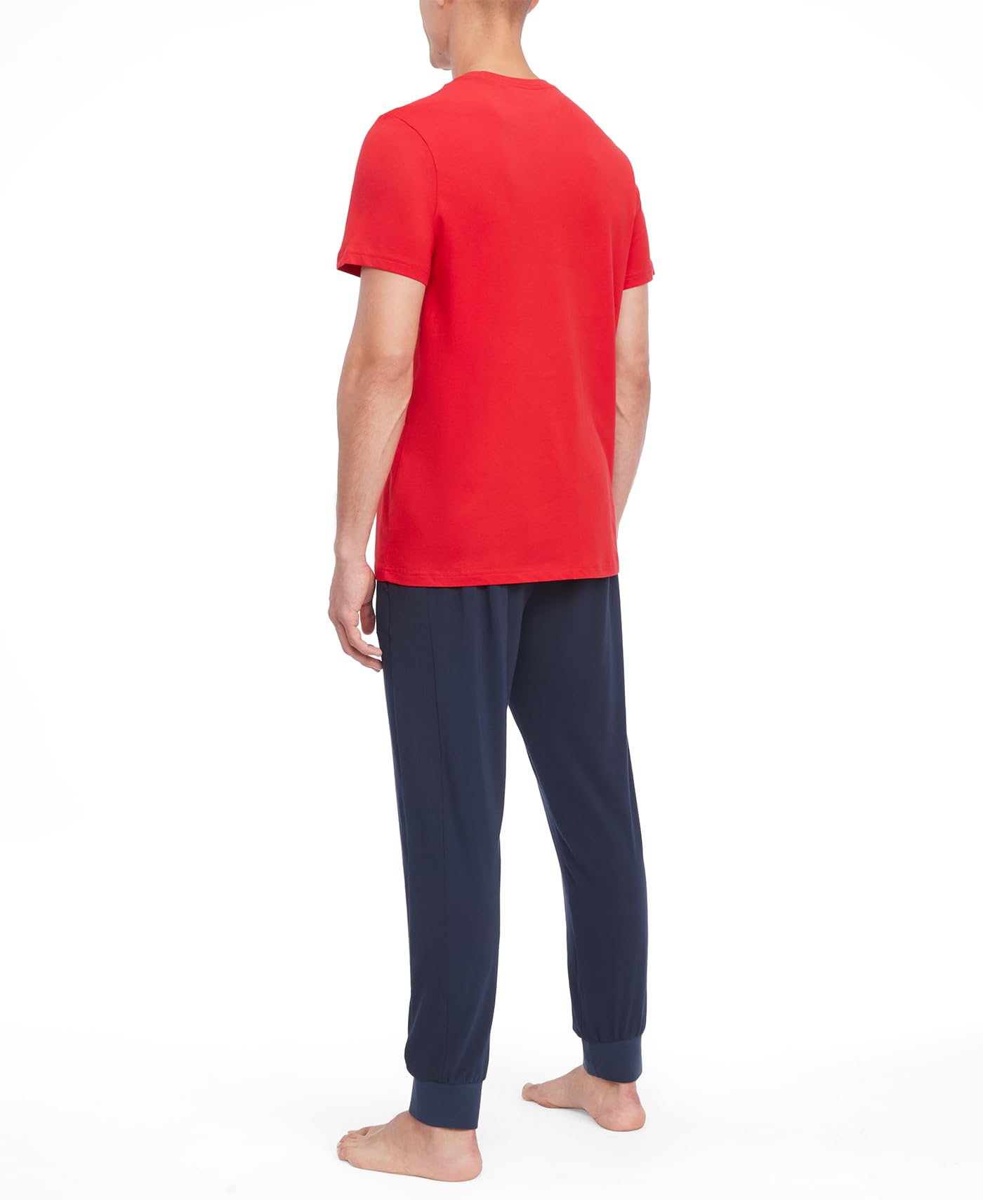 Foto 3 pulgar | Camiseta Tommy Hilfiger Core Flag Para Hombre, Cuello Redondo, Caoba - Venta Internacional.
