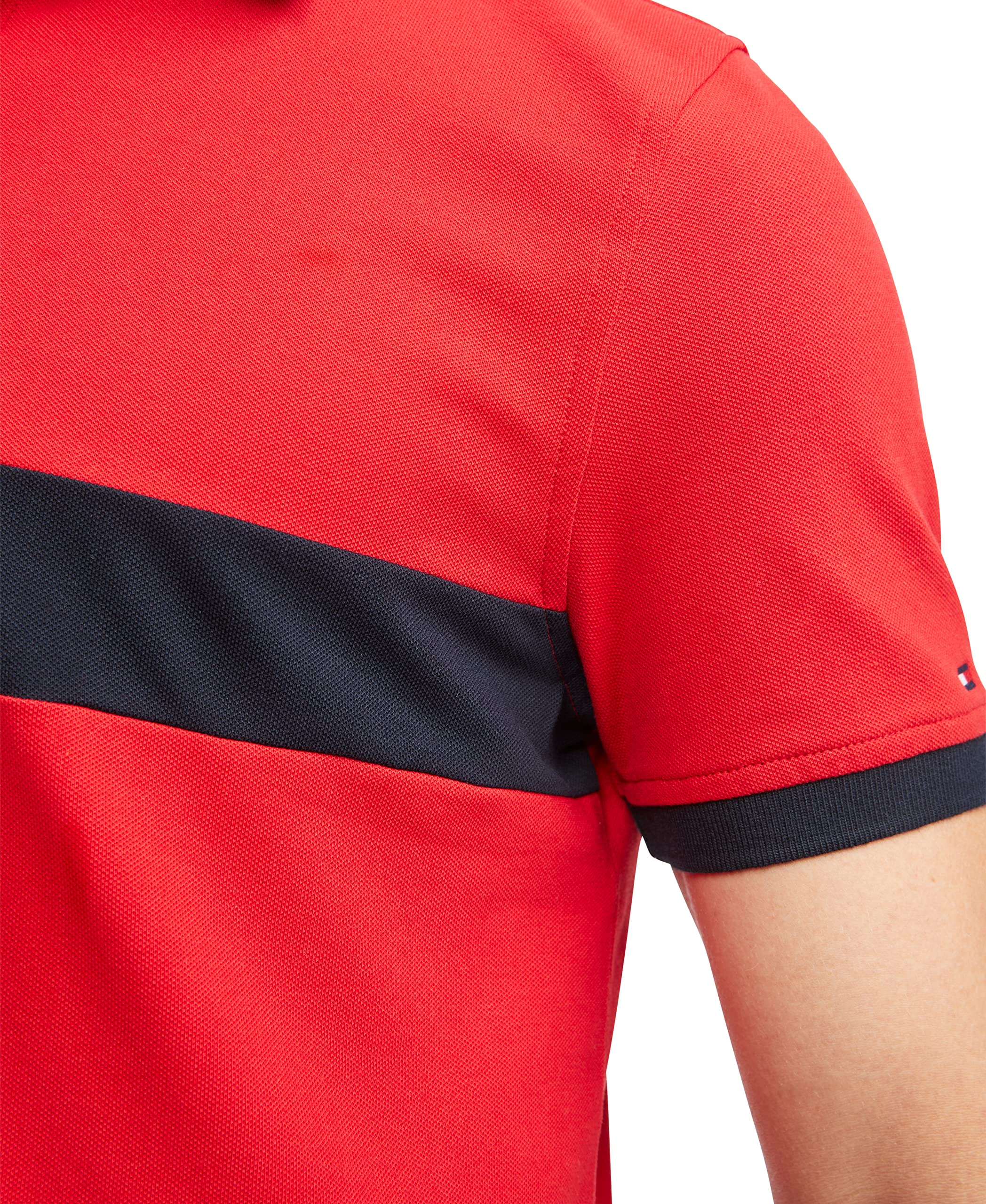 Foto 4 pulgar | Polo Tommy Hilfiger De Manga Corta De Piqué De Algodón Para Hombre - Venta Internacional.