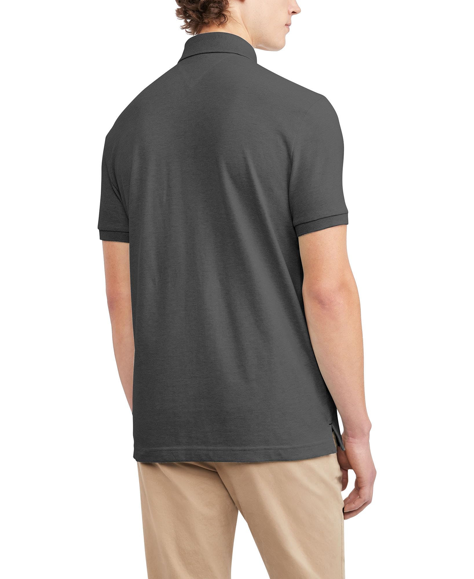 Foto 5 pulgar | Polo Tommy Hilfiger De Corte Regular Para Hombre, Color Gris, Talla L - Venta Internacional.