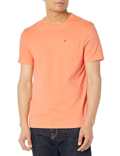 Foto 1 | Camiseta Tommy Hilfiger Essential De Algodón De Manga Corta Para Hombre - Venta Internacional.