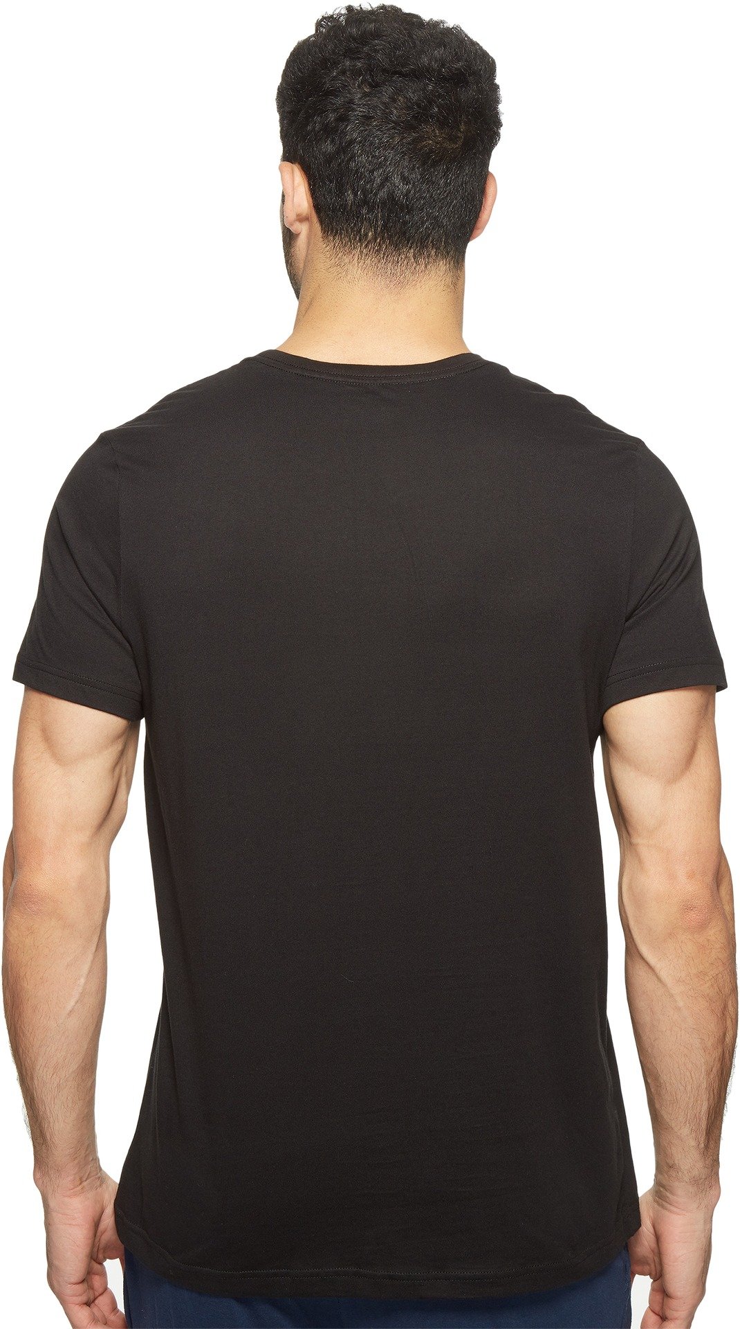 Foto 4 pulgar | Camiseta Tommy Hilfiger Core Flag Con Cuello Redondo Para Hombre, Color Negro - Venta Internacional.