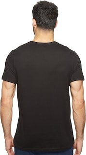Foto 3 | Camiseta Tommy Hilfiger Core Flag Con Cuello Redondo Para Hombre, Color Negro - Venta Internacional.