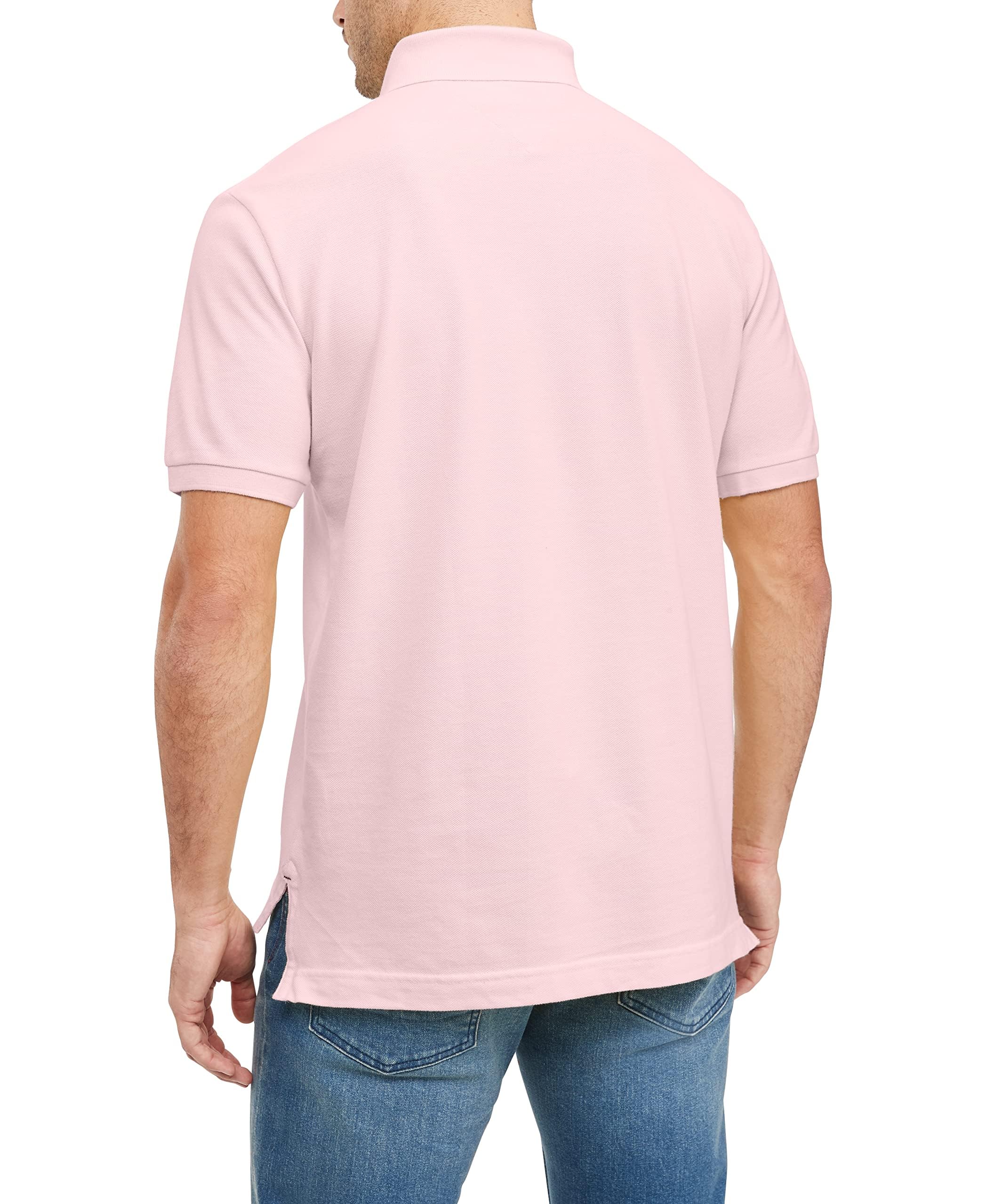 Foto 3 pulgar | Polo Tommy Hilfiger Classic Fit Para Hombre Pebble Pink - Venta Internacional.