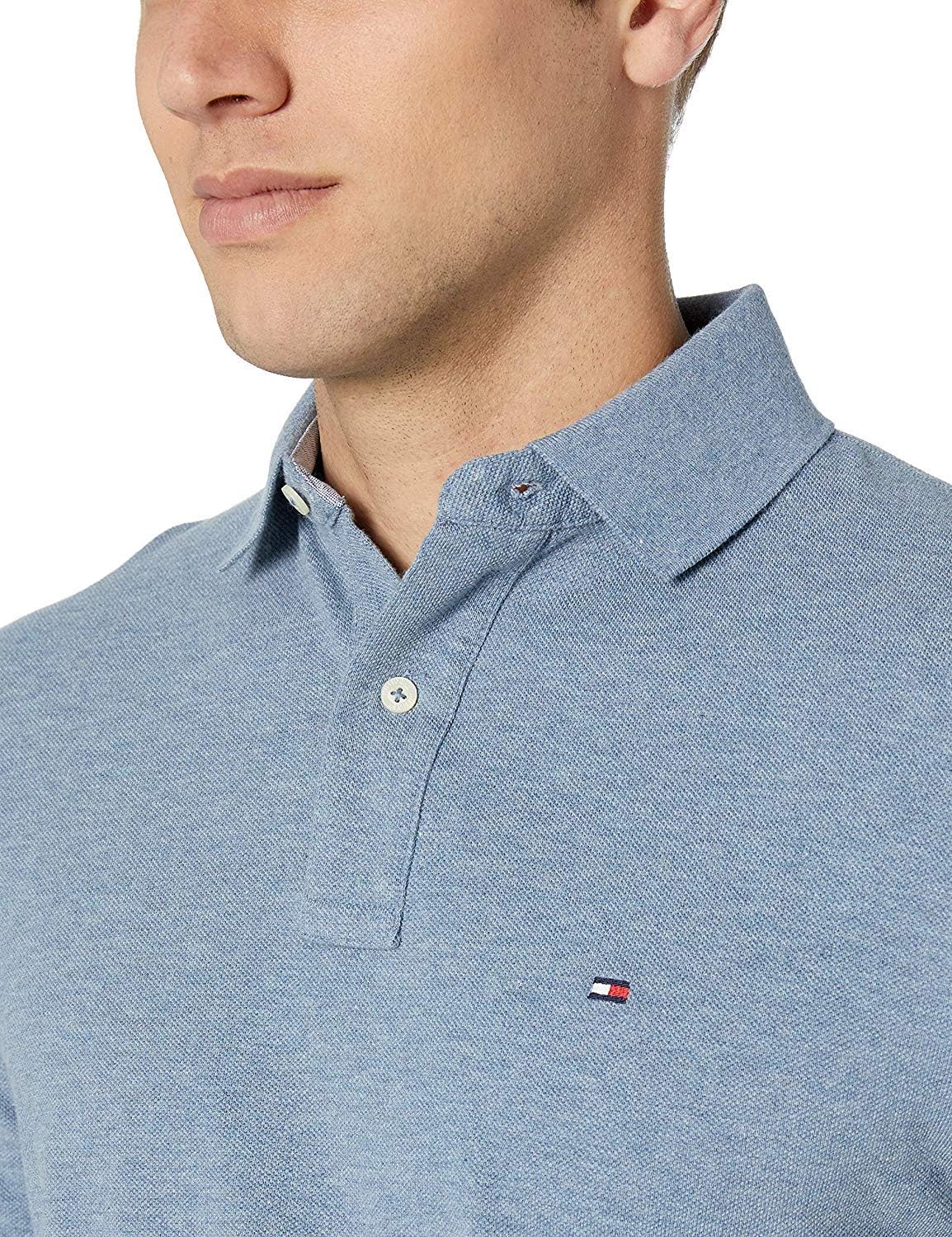 Foto 4 pulgar | Polo Tommy Hilfiger Classic Fit Para Hombre Chambray 2xl - Venta Internacional.