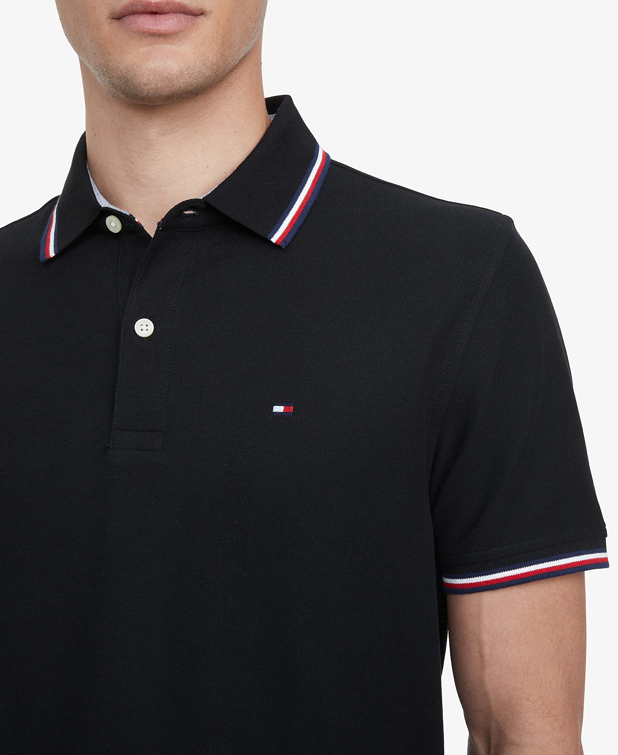 Foto 4 pulgar | Polo Tommy Hilfiger Sport Que Absorbe La Humedad Para Hombre - Venta Internacional.