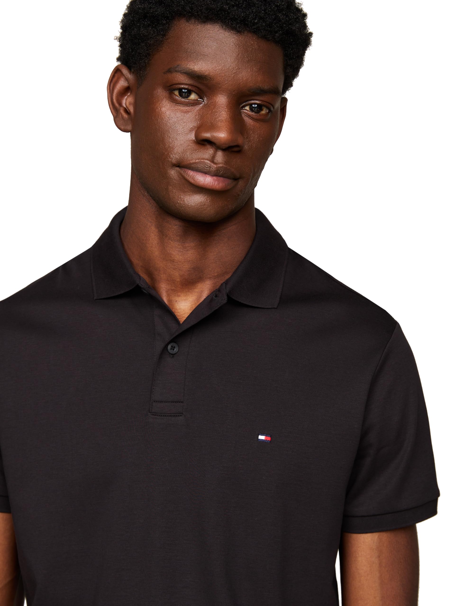 Foto 3 pulgar | Polo Tommy Hilfiger De Algodón Líquido Regular Para Hombre - Venta Internacional.
