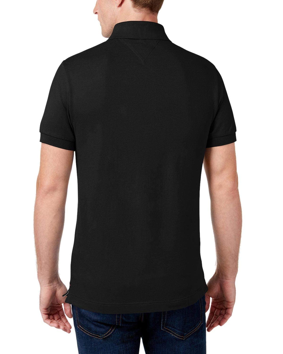 Foto 3 pulgar | Polo Tommy Hilfiger Big And Tall Para Hombre Negro 3xl - Venta Internacional.