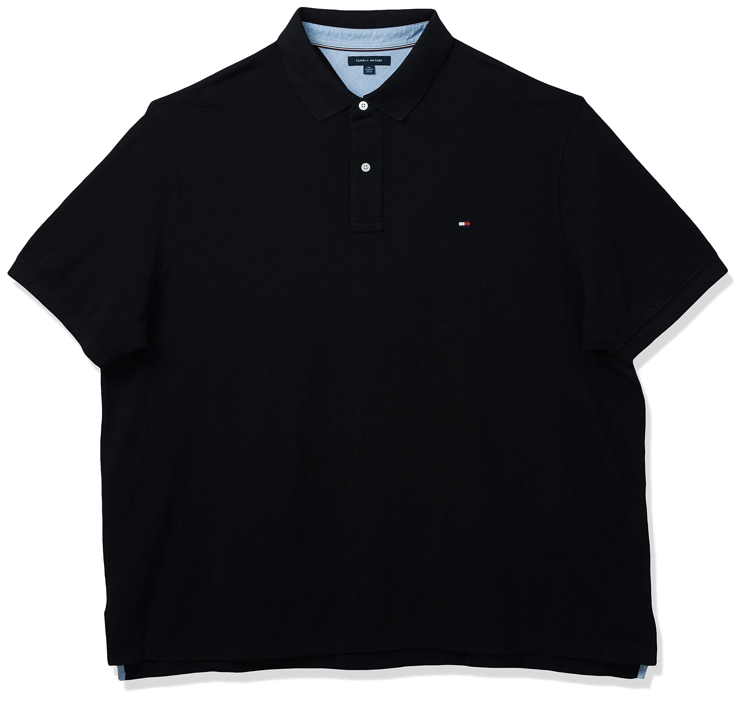 Foto 3 | Polo Tommy Hilfiger Big And Tall Para Hombre Negro 3xl - Venta Internacional.