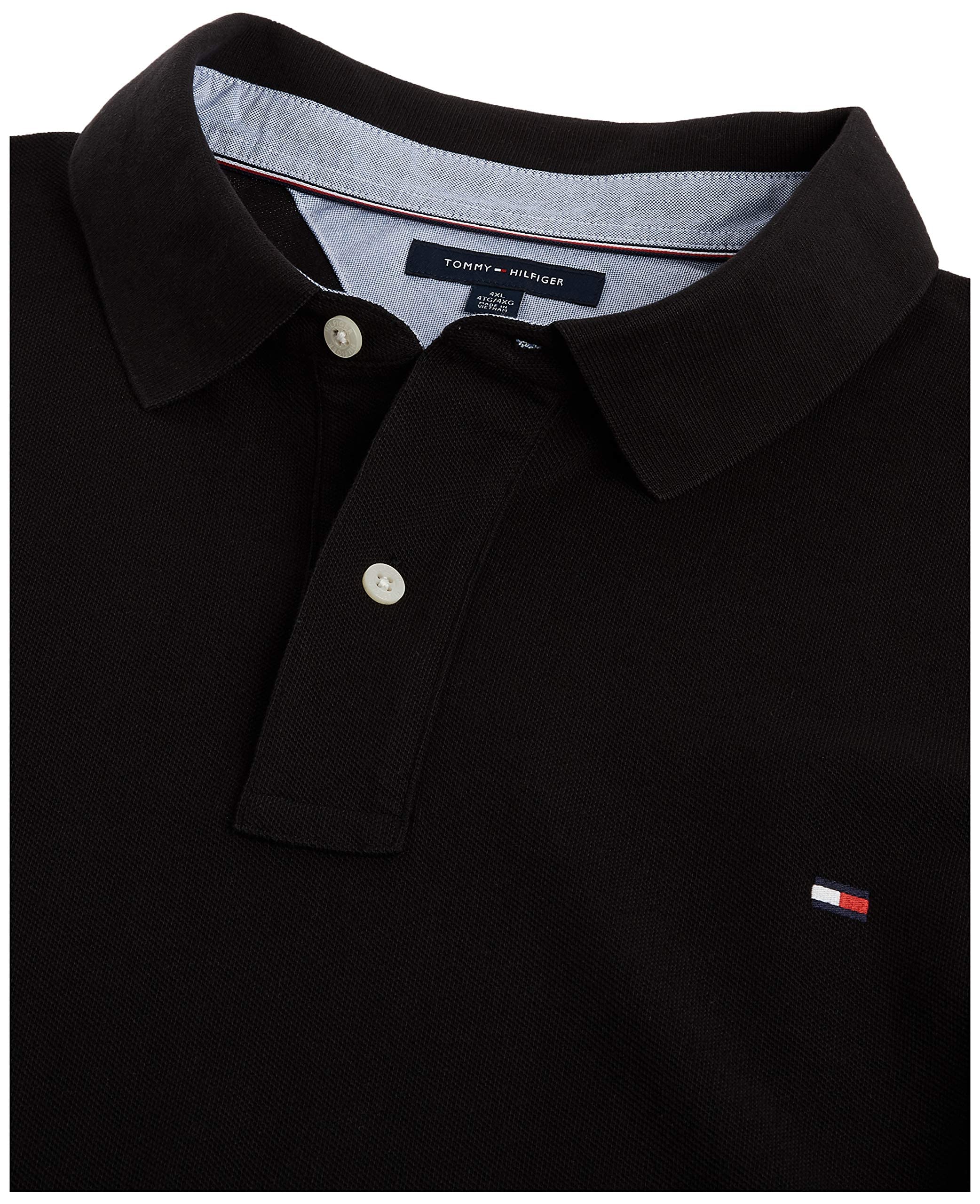 Foto 5 pulgar | Polo Tommy Hilfiger Big And Tall Para Hombre Negro 3xl - Venta Internacional.