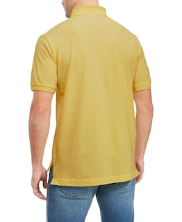 Foto 2 | Polo Tommy Hilfiger De Piqué De Algodón De Manga Corta Para Hombre - Venta Internacional.