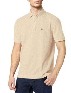 Foto 1 | Polo Tommy Hilfiger De Piqué De Algodón De Manga Corta Para Hombre - Venta Internacional.