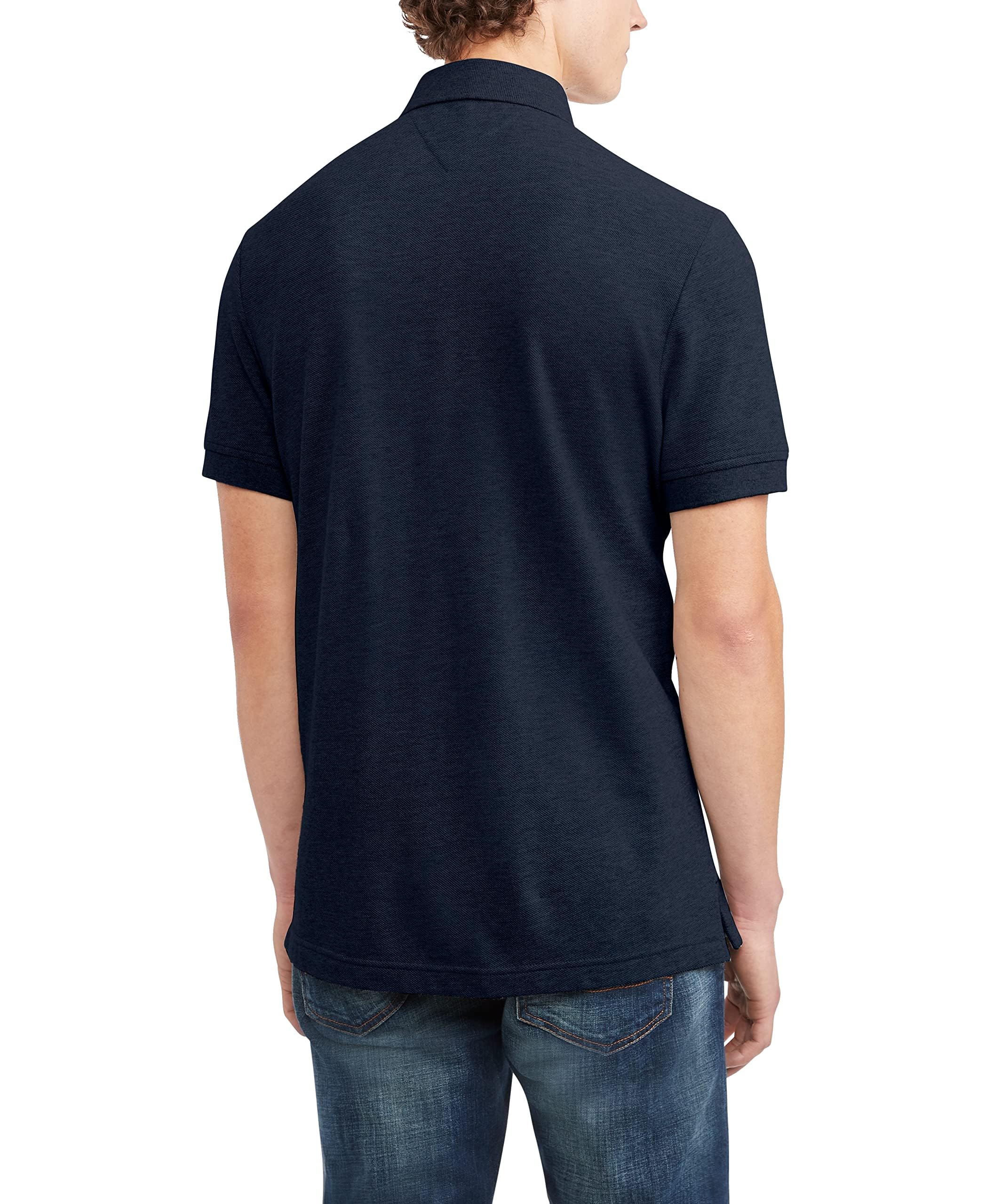 Foto 3 pulgar | Polo Tommy Hilfiger Classic Fit Para Hombre Azul Marino - L - Venta Internacional.
