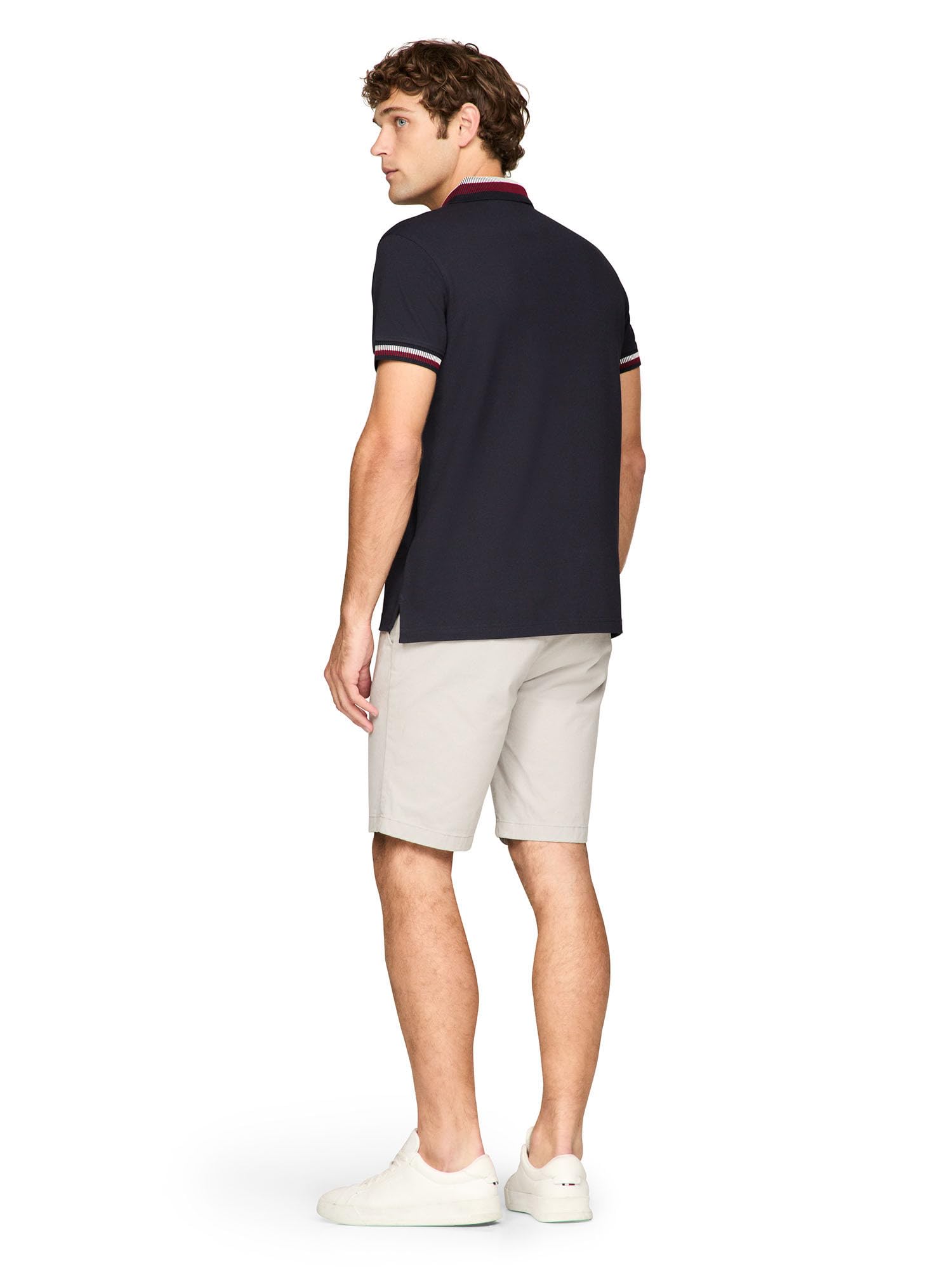 Foto 5 pulgar | Polo Tommy Hilfiger Con Cuello Bicolor Para Hombre - Venta Internacional.