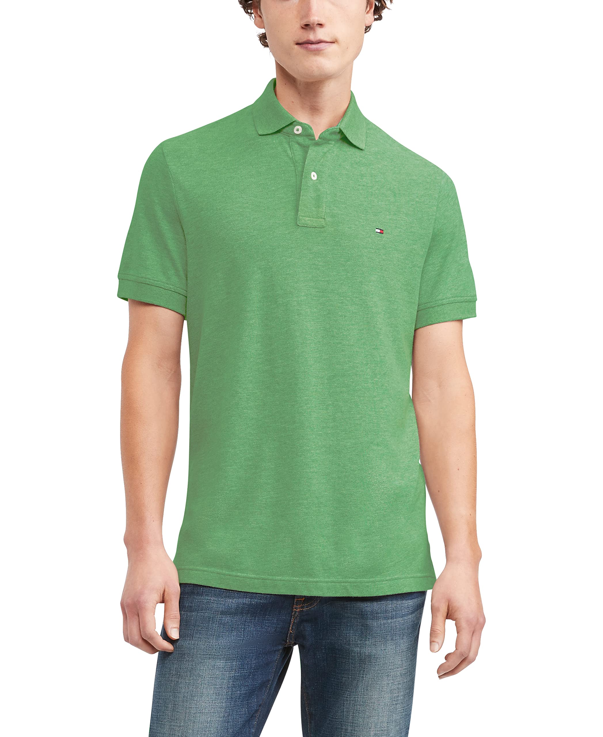 Foto 2 pulgar | Polo Tommy Hilfiger De Manga Corta, Corte Clásico, Para Hombre - Venta Internacional.