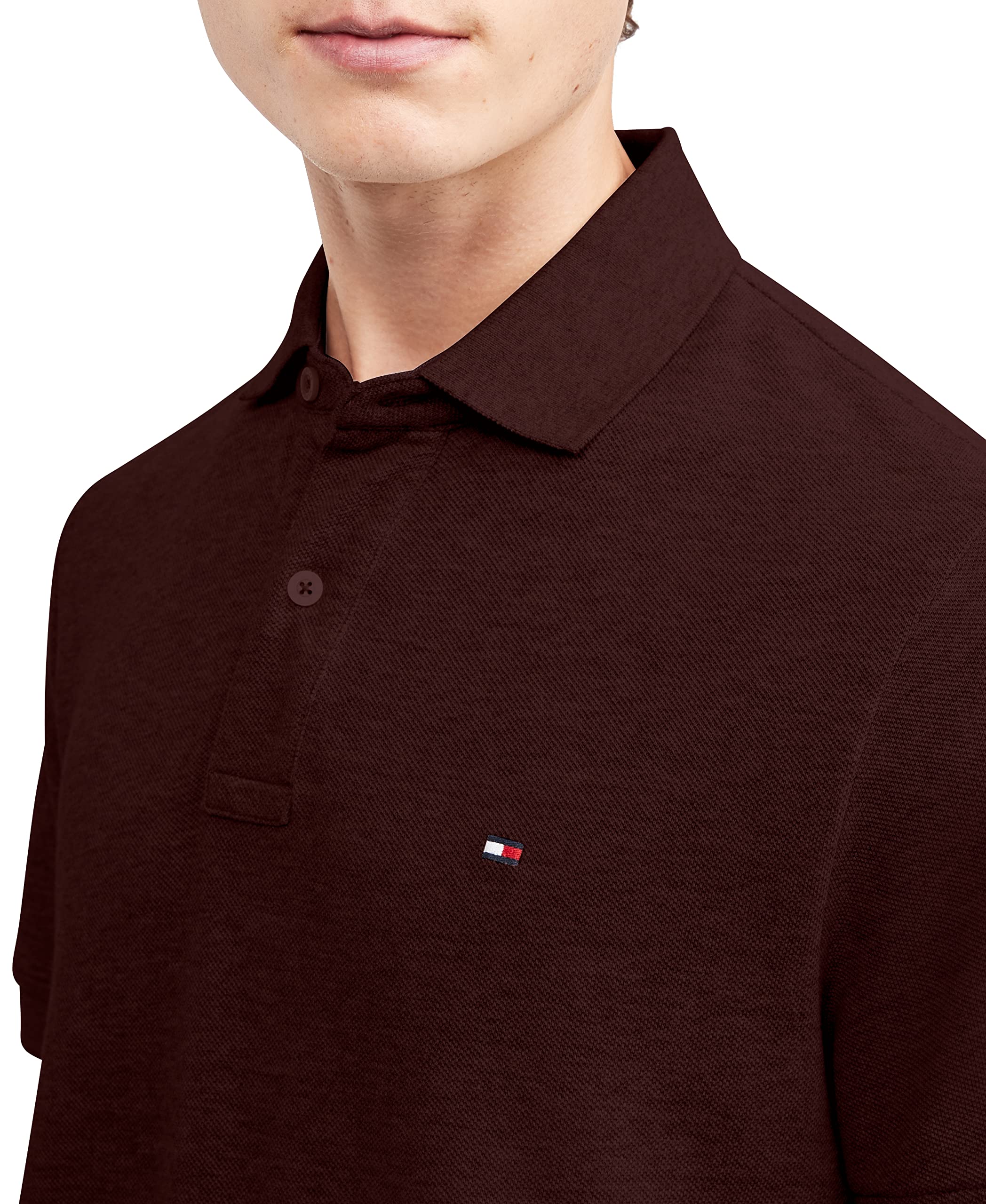 Foto 4 pulgar | Polo Tommy Hilfiger De Manga Corta, Corte Clásico, Para Hombre - Venta Internacional.
