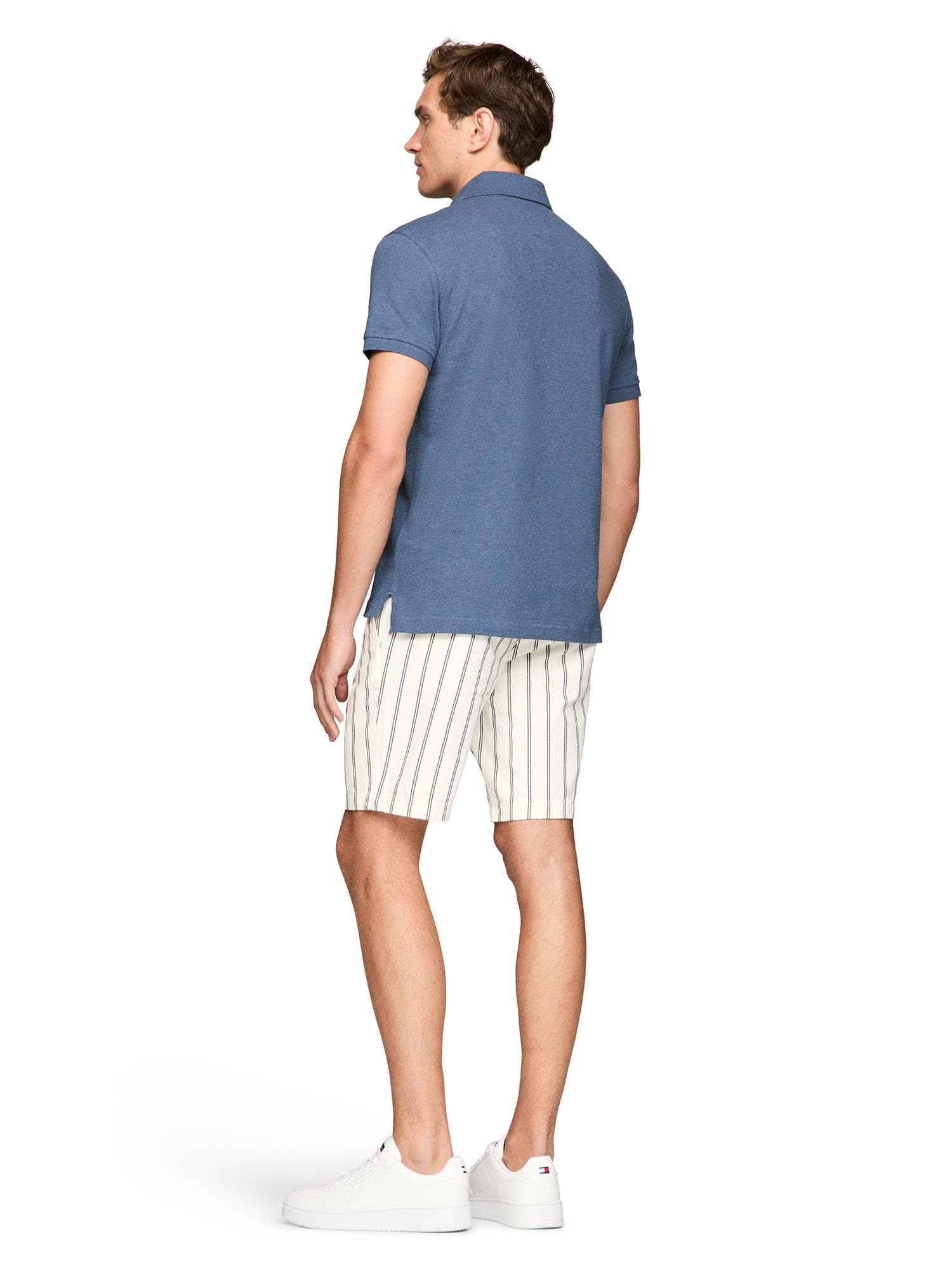 Foto 5 pulgar | Polo Tommy Hilfiger 1985 Slim De Manga Corta Para Hombre - Venta Internacional.