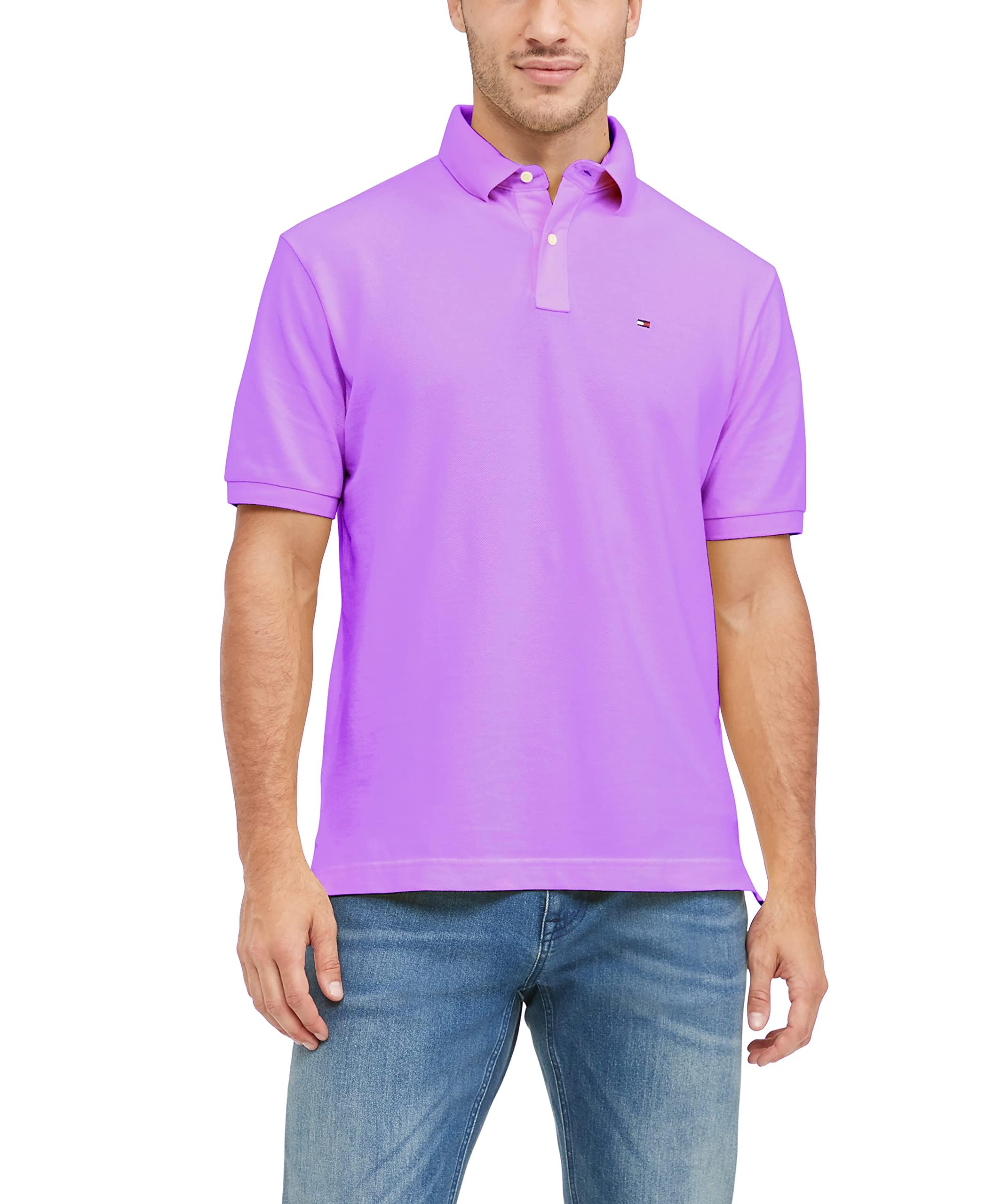 Polo Tommy Hilfiger De Manga Corta, Corte Clásico, Para Hombre - Venta Internacional.