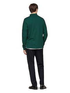Foto 3 | Polo Tommy Hilfiger De Manga Larga Para Hombre, Corte Regular, Verde - Venta Internacional.