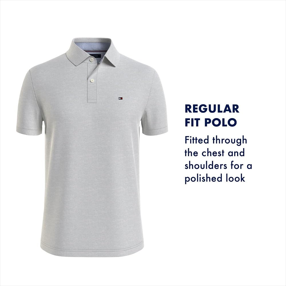 Foto 6 pulgar | Polo Tommy Hilfiger De Piqué De Algodón De Manga Corta Para Hombre - Venta Internacional.