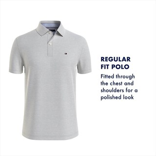 Foto 5 | Polo Tommy Hilfiger De Piqué De Algodón De Manga Corta Para Hombre - Venta Internacional.