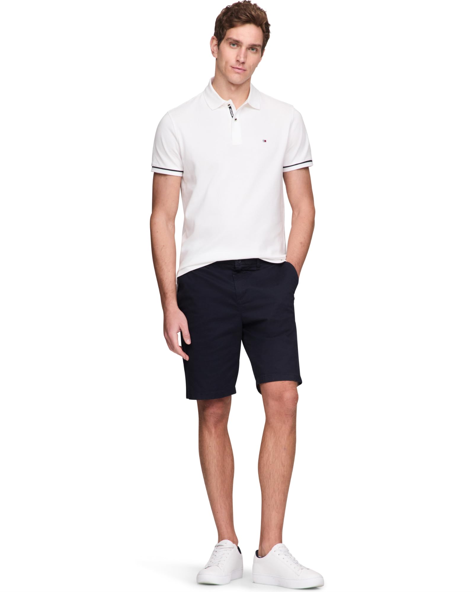 Foto 5 pulgar | Polo Tommy Hilfiger Con Detalle De Solapa Para Hombre - Venta Internacional.