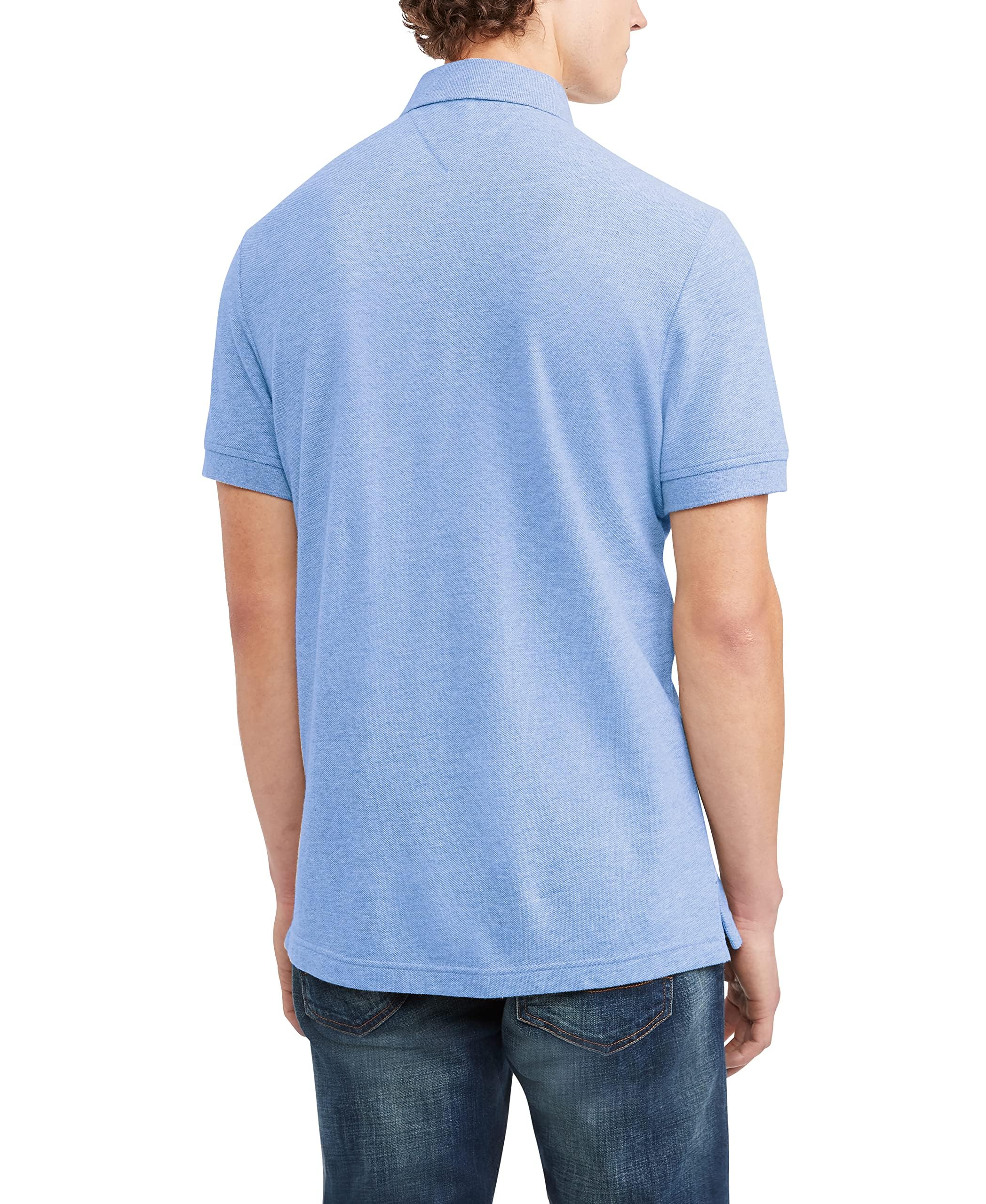 Foto 3 pulgar | Polo Tommy Hilfiger Classic Fit Para Hombre Malaga Azul - Venta Internacional.