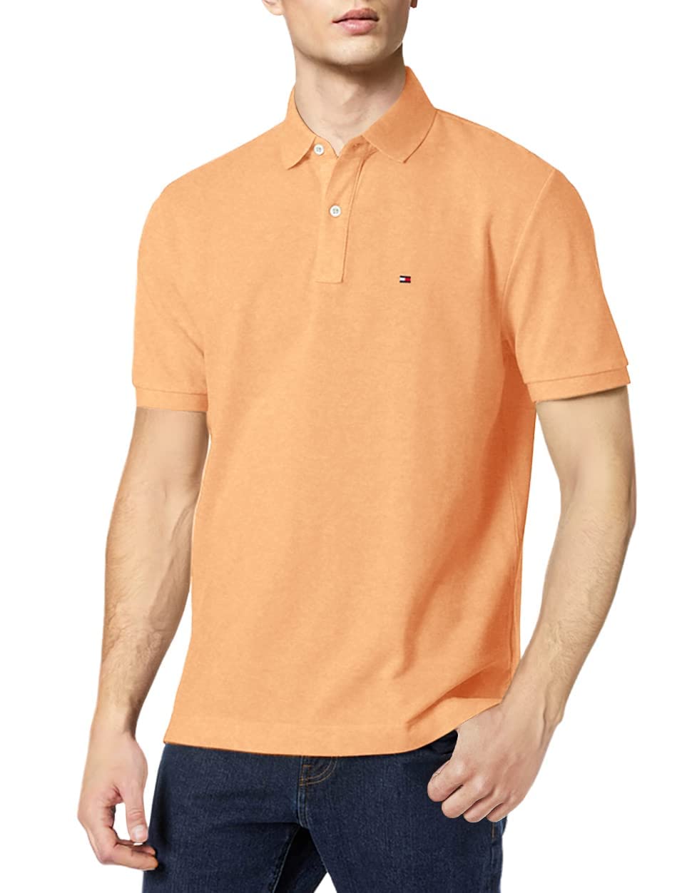 Foto 2 pulgar | Polo Tommy Hilfiger De Manga Corta, Corte Clásico, Para Hombre - Venta Internacional.