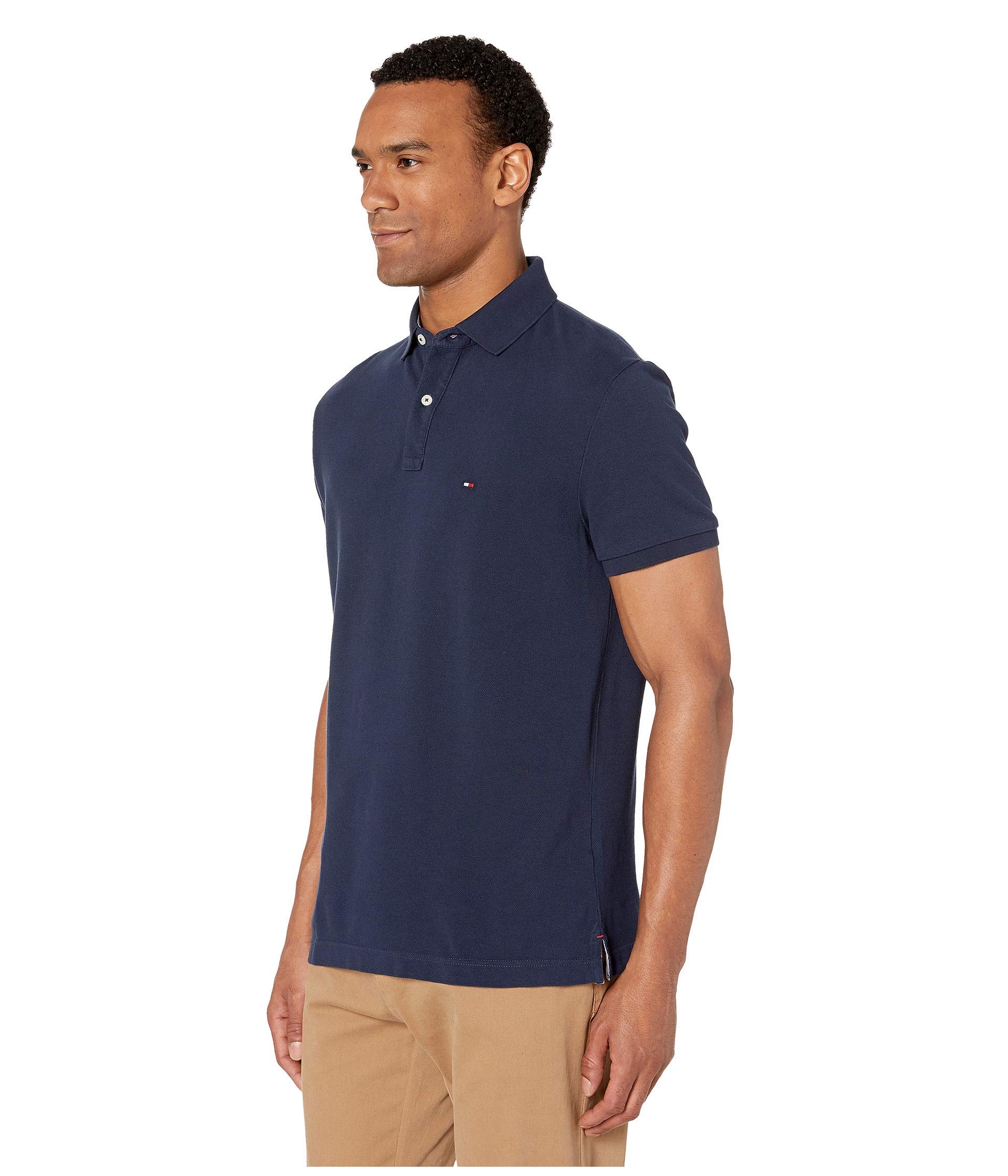 Foto 3 pulgar | Polo Tommy Hilfiger Regular Fit Classic Navy Para Hombre - Venta Internacional.