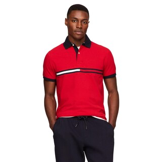 Foto 1 | Polo Tommy Hilfiger Flag Pride Para Hombre, Corte Personalizado - Venta Internacional.