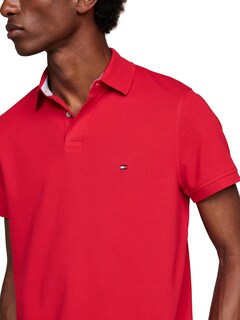 Foto 2 | Polo Tommy Hilfiger 1985 Slim De Manga Corta Para Hombre - Venta Internacional.