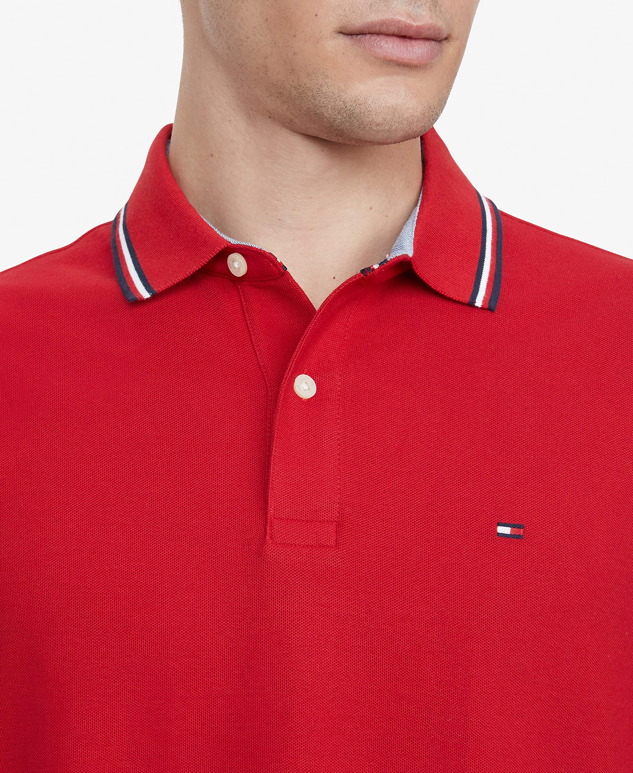 Foto 4 pulgar | Polo Tommy Hilfiger Sport Que Absorbe La Humedad Para Hombre - Venta Internacional.