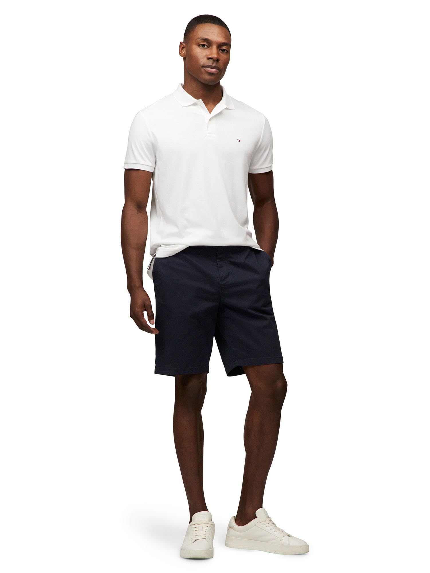 Foto 4 pulgar | Polo Tommy Hilfiger De Algodón Líquido, Corte Regular, Color Blanco - Venta Internacional.