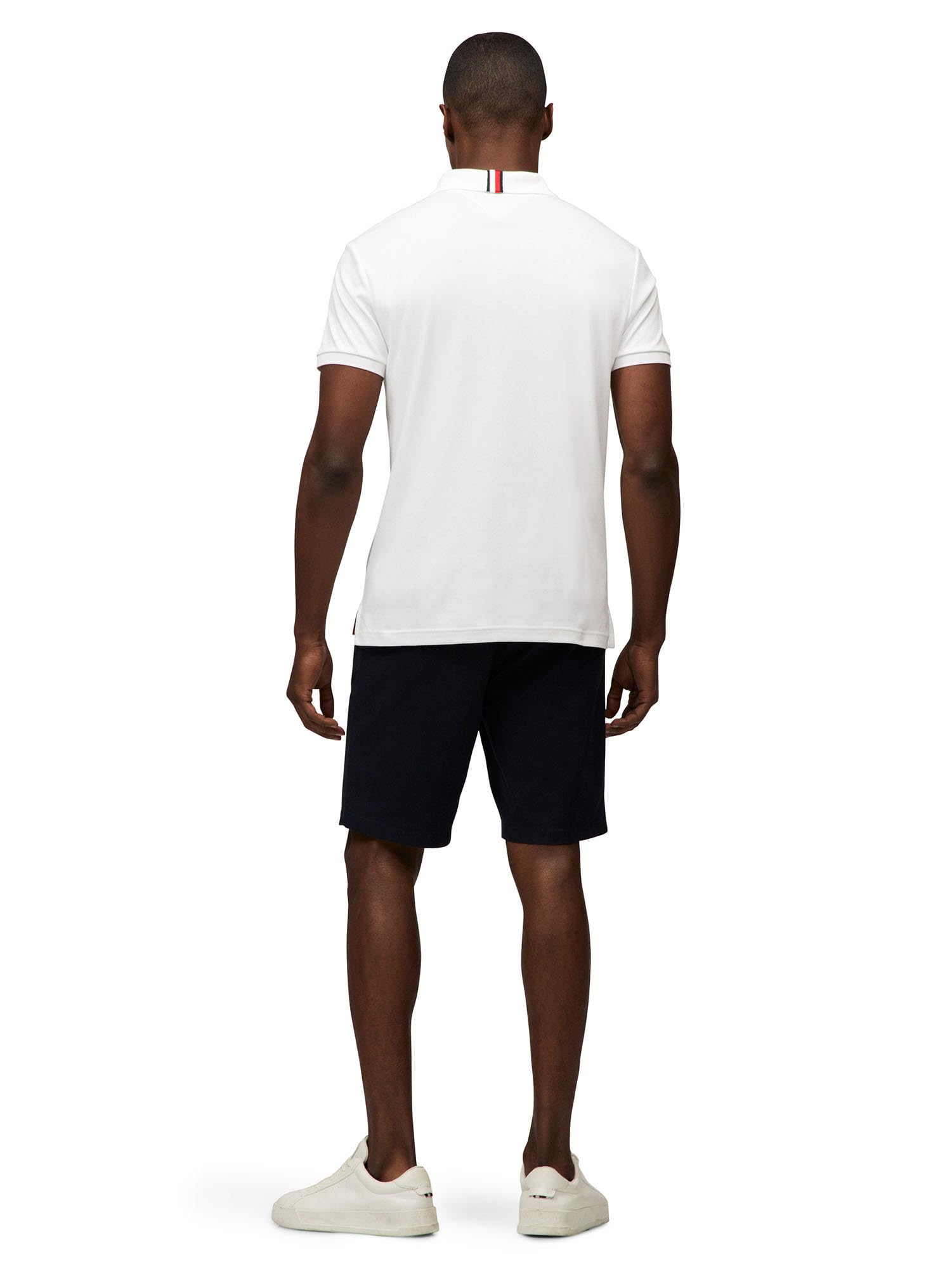 Foto 5 pulgar | Polo Tommy Hilfiger De Algodón Líquido, Corte Regular, Color Blanco - Venta Internacional.