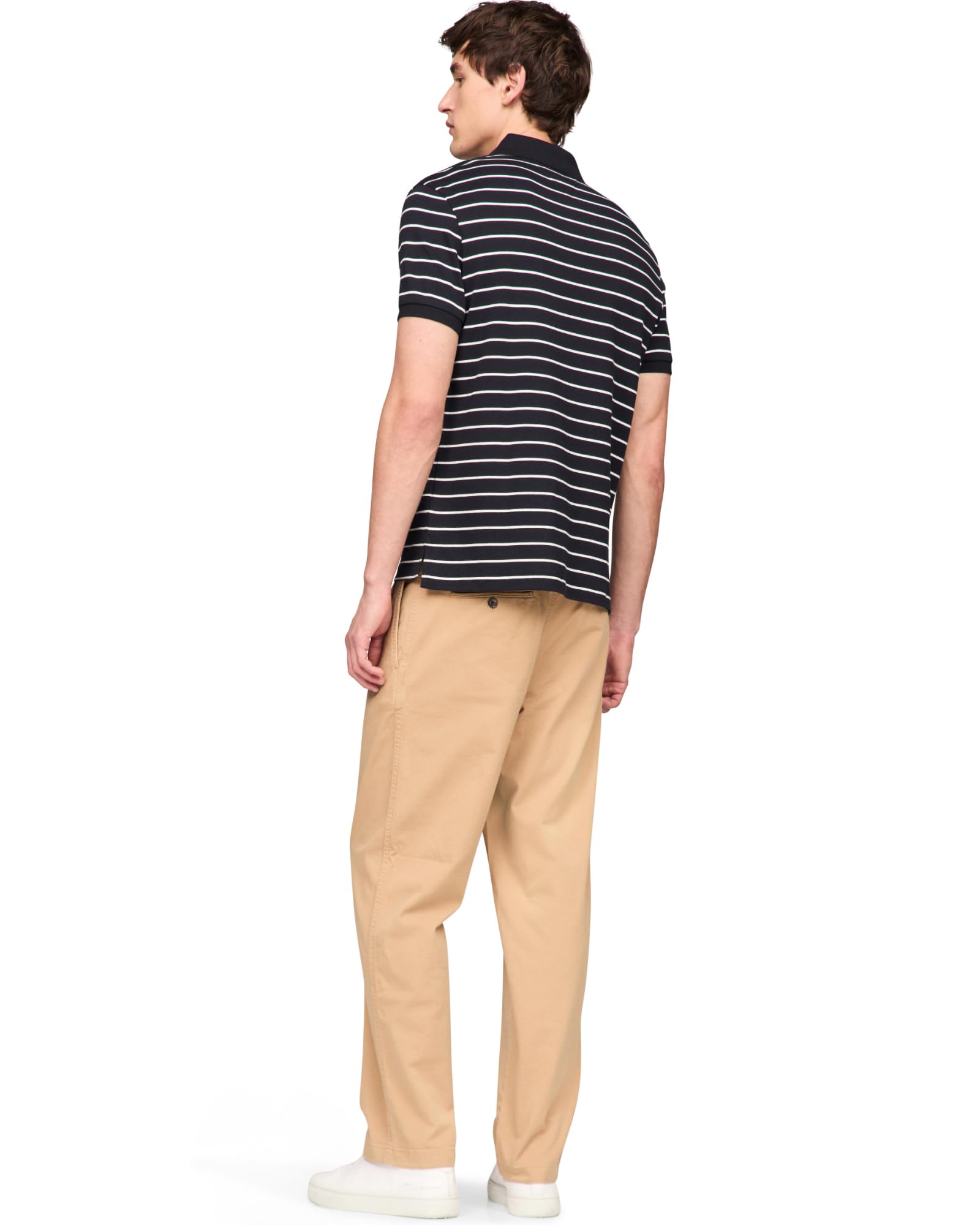 Foto 4 pulgar | Polo Tommy Hilfiger De Algodón Líquido De Corte Regular Para Hombre - Venta Internacional.