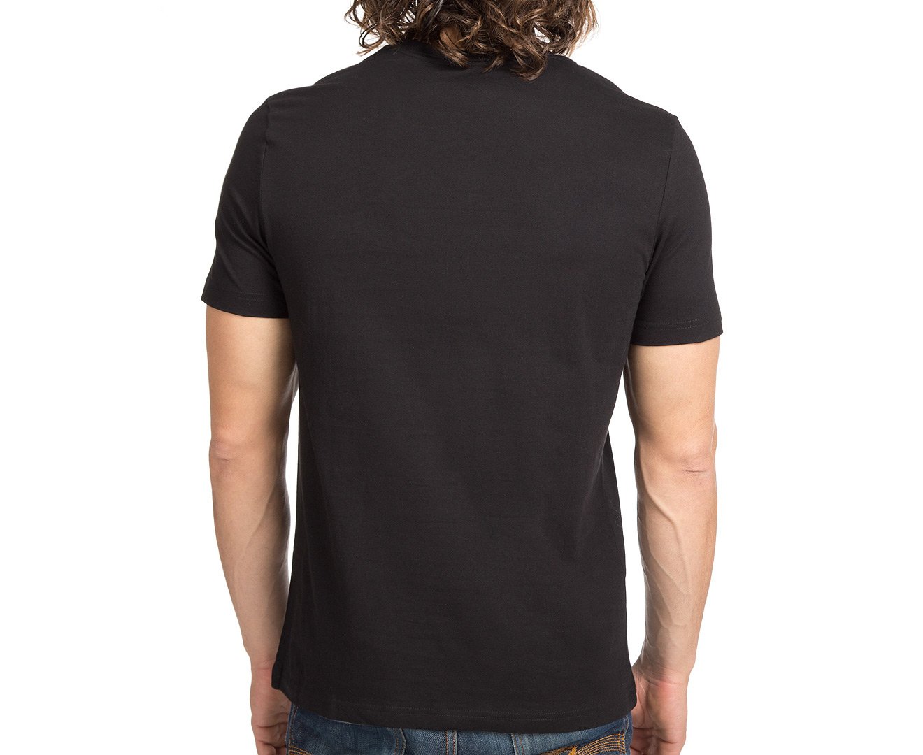 Foto 6 pulgar | Camiseta De Pijama Con Cuello Redondo Con La Bandera De Tommy Hilfiger Para Hombre, Color Negro - Venta Internacional.